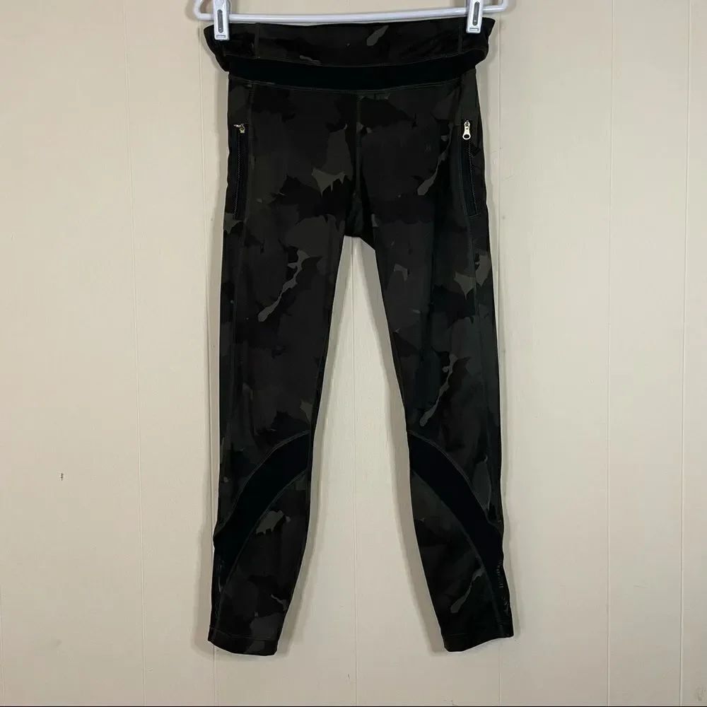 Lululemon Inspire Tight II Camo Leggings Size 8
